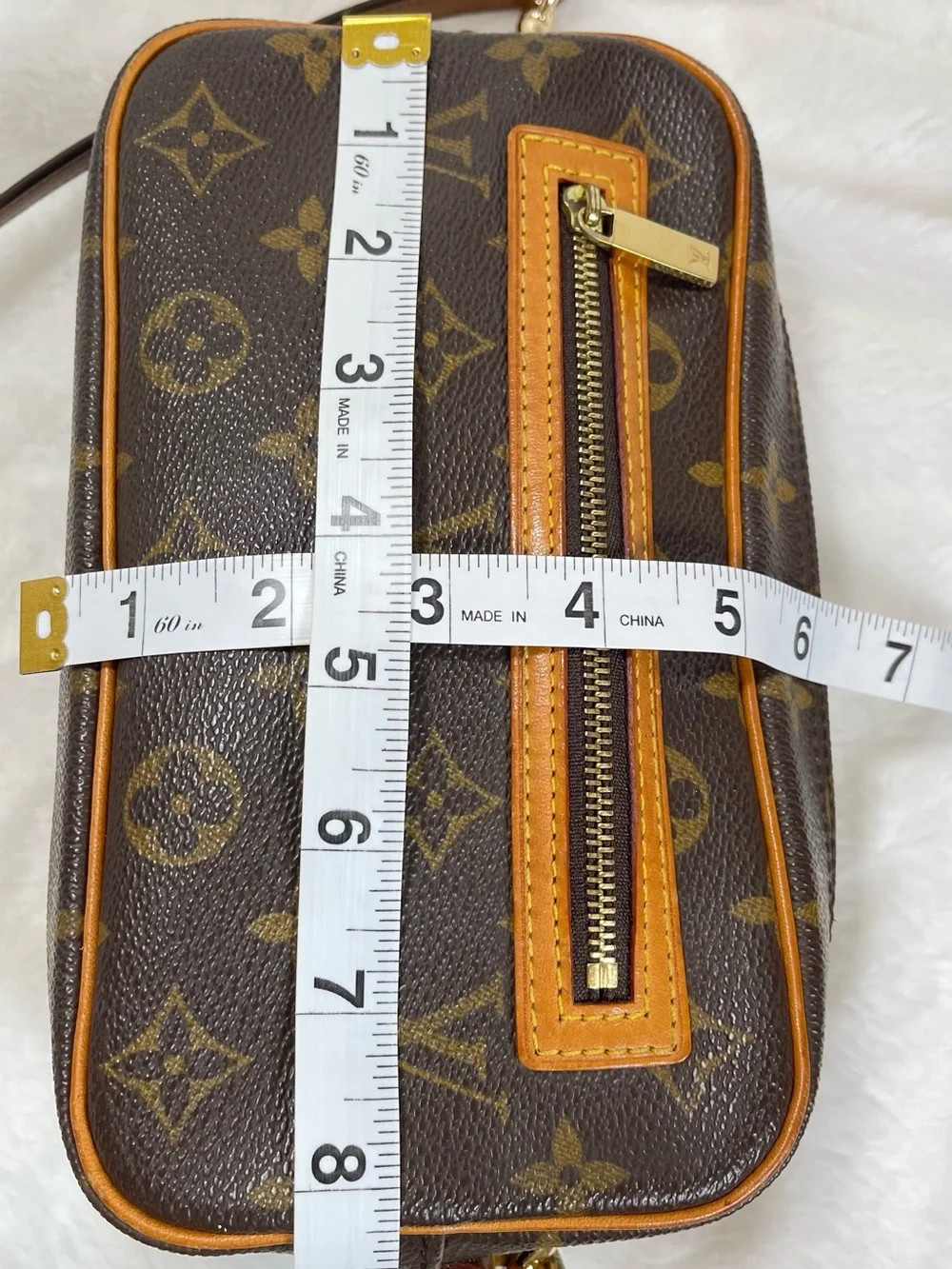 Louis Vuitton Authentic pochette citè Vintage Brown Monogram Crossbody Bag